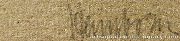 Signature by Axel HAMBORN