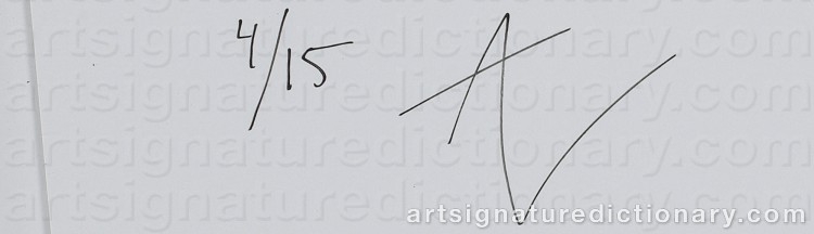Signature by Andreas LUNDBERG