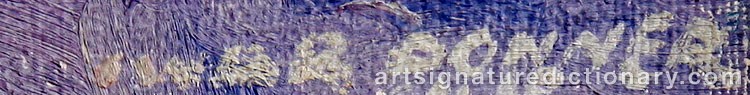 Signature by Iwar DONNÉR