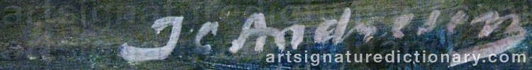 Signature by Jens Christian ANDRESEN