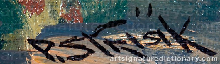 Signature by Paul STRISIK