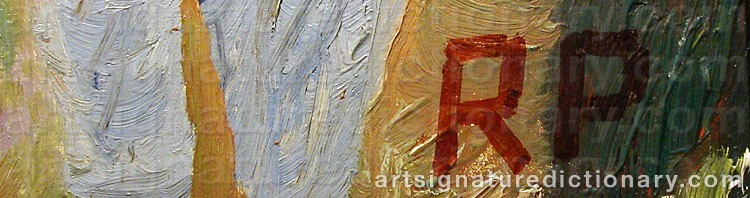 Forged signature of Ragnar PERSON