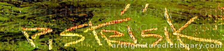 Signature by Paul STRISIK