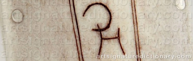 Authentic signature by Patrik (Sami Artist) HANSSON on Other artwork