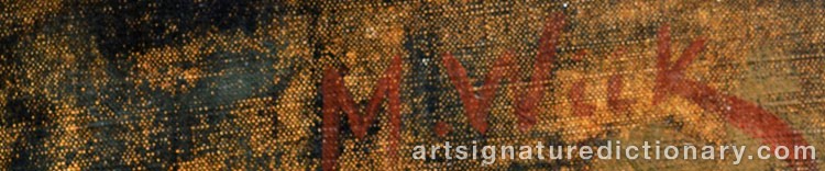 Signature by Maria WIIK