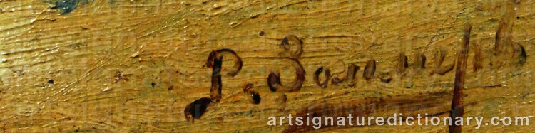 Signature by Richard Karlovich ZOMMER
