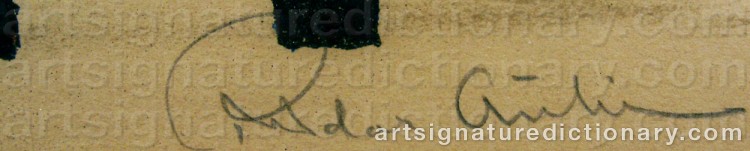 Signature by Reidar ‘Aulie’ AULIE
