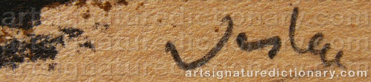Signature by Börje VESLEN