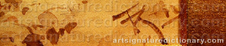 Signature by Thorvald RASMUSSEN