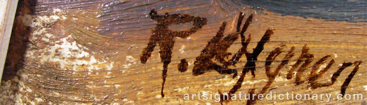 Signature by Robert LÖFGREN
