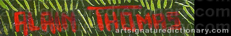 Signature by Alain THOMAS