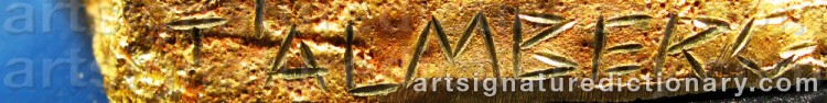 Signature by Tomas ALMBERG