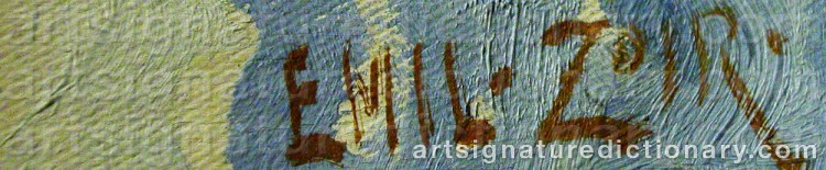 Signature by Emil ZOIR
