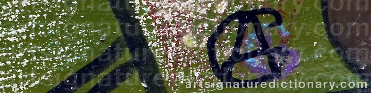 Authentic signature by Andrei GENNADIEV on Painting/Watercolour artwork