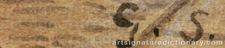 Signature by Georg STOOPENDAAL
