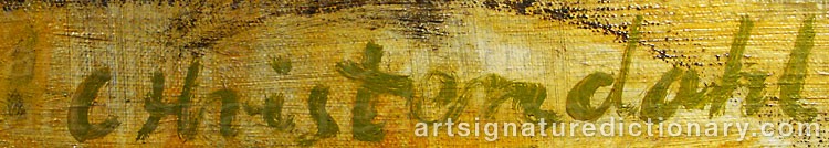 Signature by Carsten HVISTENDAHL