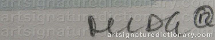 Signature by Marianne LINDBERG DE GEER