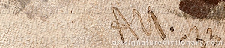 Signature by Alf MUNTHE