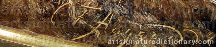 Signature by Carl Frederik AAGAARD
