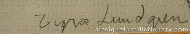 Signature by Tyra LUNDGREN