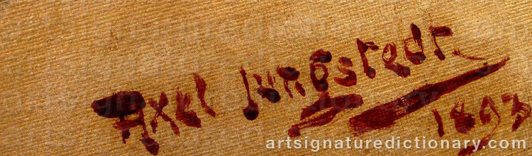 Signature by Axel JUNGSTEDT