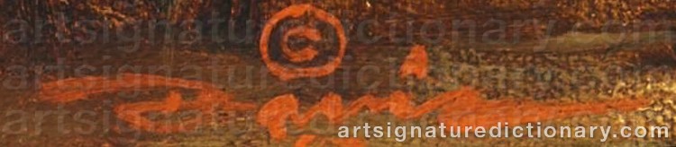 Authentic signature by Stan DAVIS on Painting/Watercolour artwork