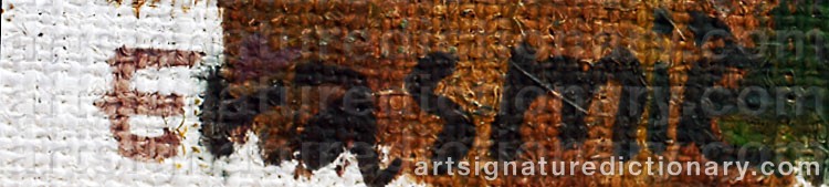 Signature by Tosten ERASMIE