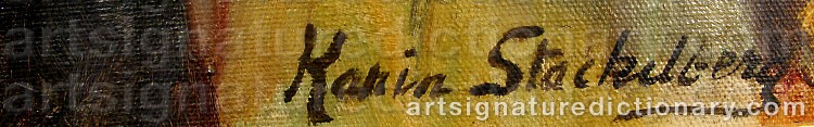 Signature by Karin STACKELBERG