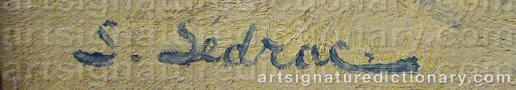 Signature by Serge Agababian SEDRAC