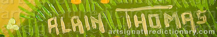 Signature by Alain THOMAS