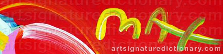 Signature by Peter MAX