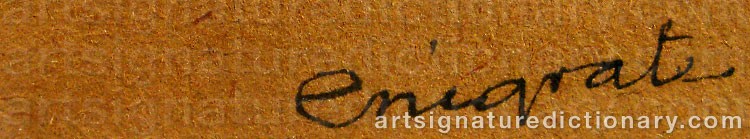 Signature by Eric GRATE