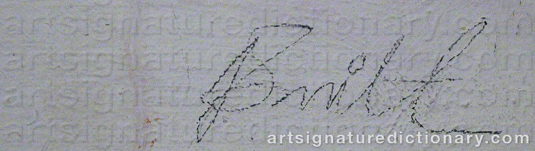 Signature by John Noel SMITH
