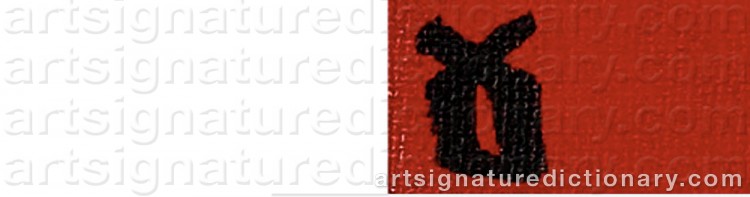 Authentic signature by Adam NEATE on  artwork