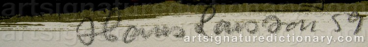 Signature by Hans LARSSON