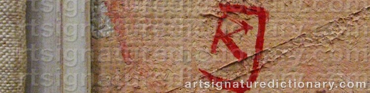 Signature by Ragnar JOHANSSON