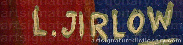 Signature by Lennart JIRLOW