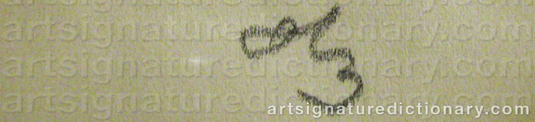Signature by Hugo ZUHR