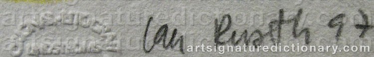 Signature by Ian RUSTH