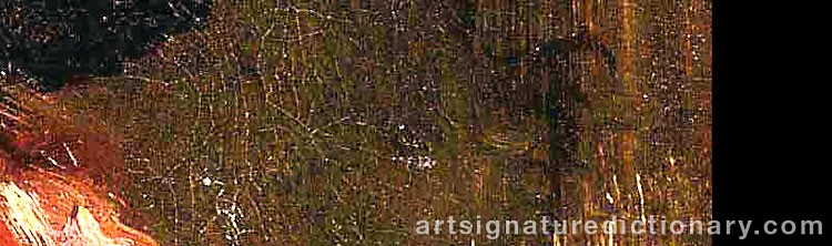 Authentic signature by Frederick Lord LEIGHTON on  artwork