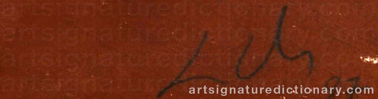 Signature by Sandro CHIA