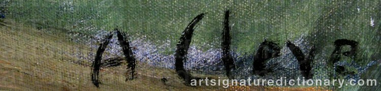 Signature by Agnes CLEVE
