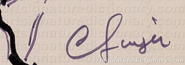 Signature by Clyde SINGER