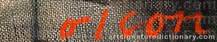 Signature by Ove OLSON