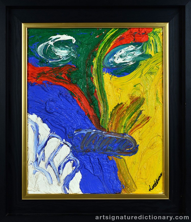 Close-up details showing Bengt LINDSTRÖM signature forgery characteristics