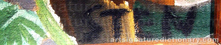 Signature by John STEN