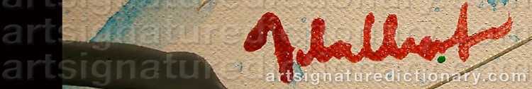 Signature by Per ADALBERT