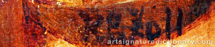Signature by Kilian Christoffer ZOLL