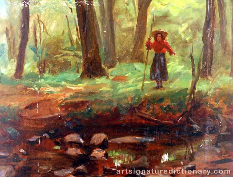 Close-up details showing Nils The Elder FORSBERG signature forgery characteristics