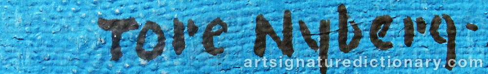 Signature by Tore NYBERG